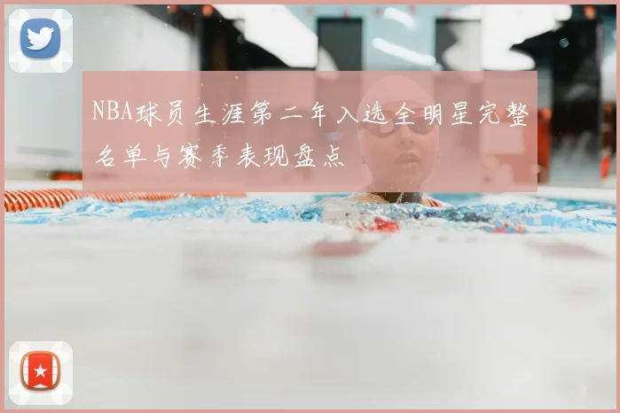 NBA球员生涯第二年入选全明星完整名单与赛季表现盘点