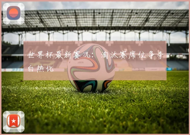 世界杯最新赛况:淘汰赛席位争夺白热化