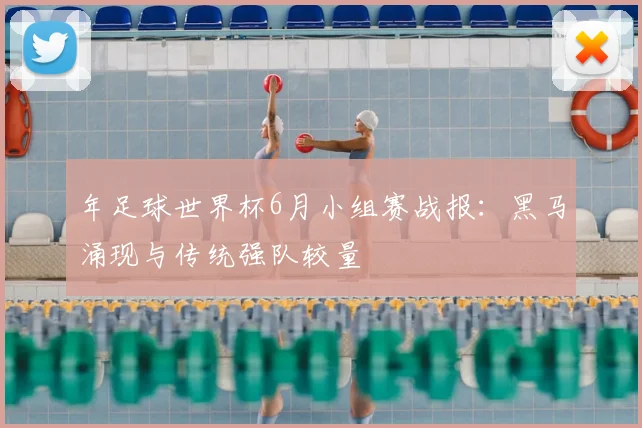 年足球世界杯6月小组赛战报:黑马涌现与传统强队较量