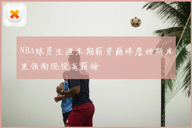 NBA球员生涯末期薪资巅峰詹姆斯库里领衔现役高薪榜