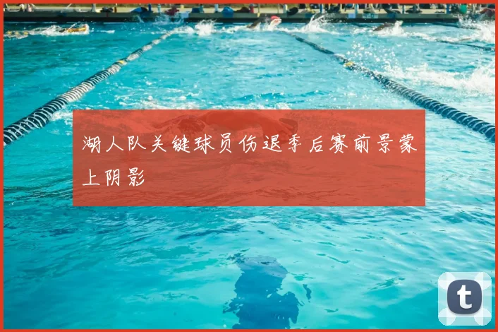 湖人队关键球员伤退季后赛前景蒙上阴影