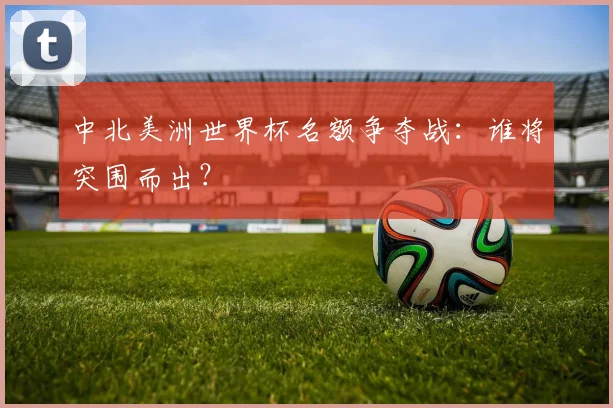 中北美洲世界杯名额争夺战:谁将突围而出?